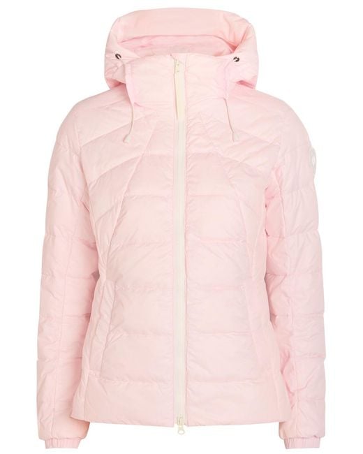 Canada Goose Pink Abbott Hooded Padded Shell Jacket