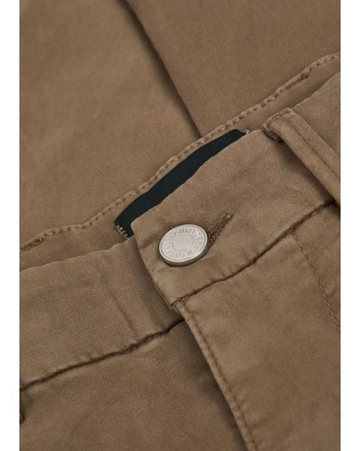 7 For All Mankind Natural Slimmy Chino Cotton-Blend Trousers for men