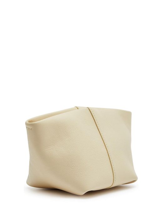 Mansur Gavriel Natural Tulipano Leather Cross-body Bag