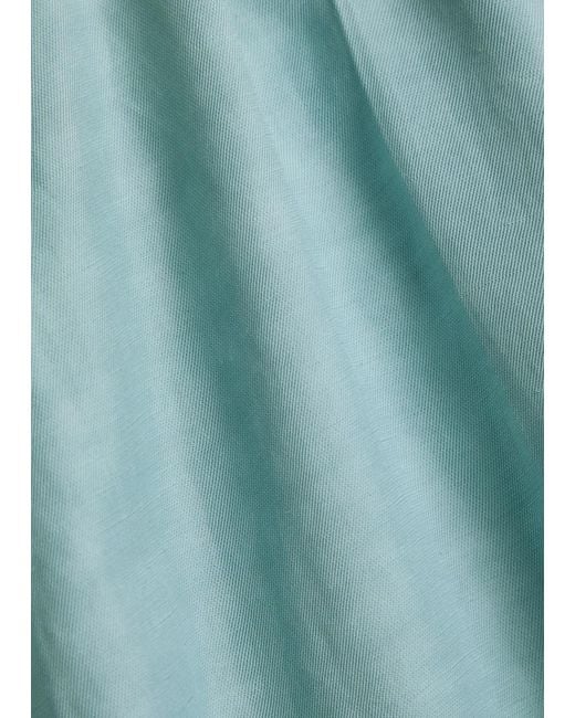 Joseph Blue Aix Tapered-Leg Woven Trousers