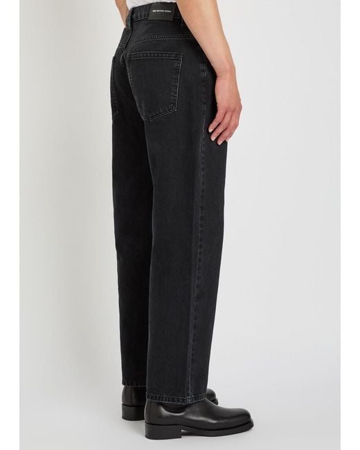 MKI Miyuki-Zoku Blue Classic Straight-Leg Jeans for men