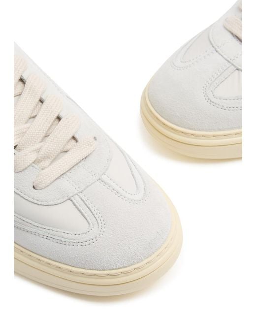 Represent White Virtus Panelled Nylon Sneakers for men