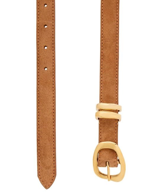 Amanu White The Tugela Leather Belt
