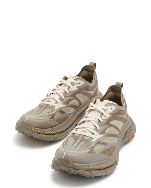 Hoka One One Natural U Mafate Speed 4 Lite Panelled Mesh Sneakers for men