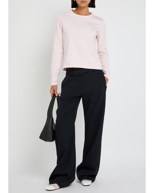 Skall Studio Pink Loui Cotton Top