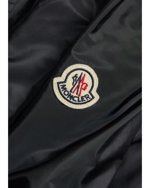 Moncler Black Meridelle Layered Padded Shell Jacket for men