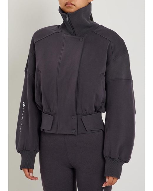 Stella McCartney Blue Adidas X Stadium Stretch-Cotton Jacket