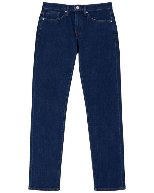 FRAME Blue L'homme Slim-leg Jeans for men