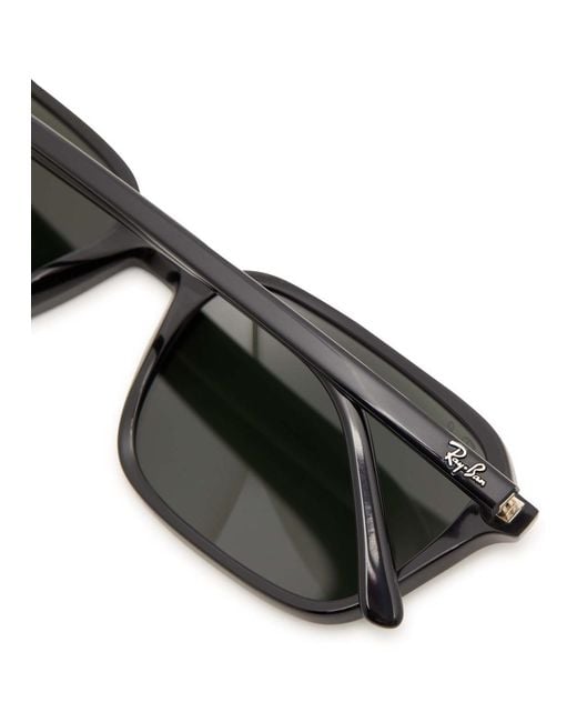 Ray-Ban Green Raimond Rectangle-Frame Sunglasses for men