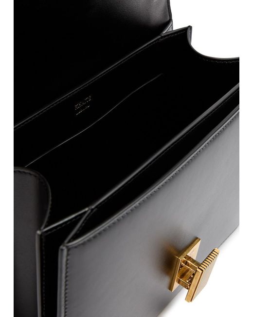 Khaite Black Blake Leather Cross-Body Bag