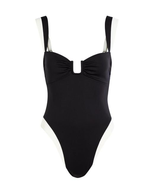 Away That Day Brown Cannes Swimsuit