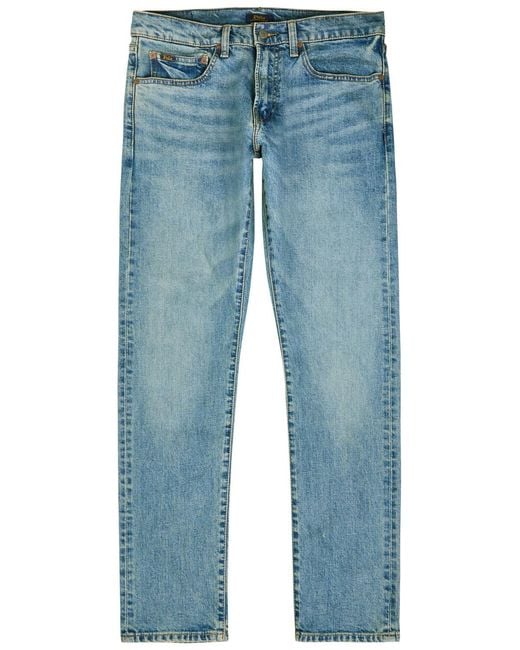 Polo Ralph Lauren Blue The Sullivan Slim Jeans for men