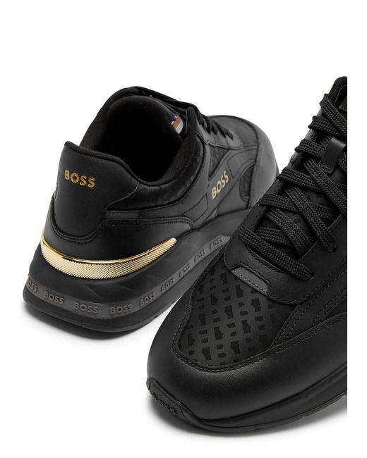 Boss Black Boss Kurt Panelled Mesh Sneakers for men