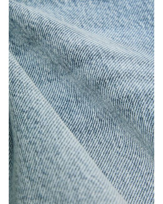 Totême Blue Straight-Leg Jeans