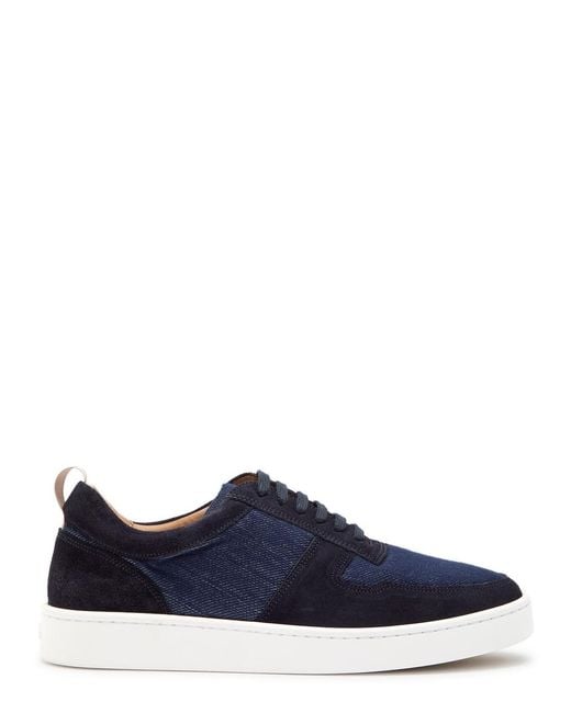 Aurélien Blue Bayside 2.0 Suede Sneakers for men