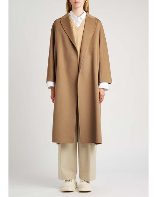 Max Mara Natural S Max Mara Esturia Wool Felt Coat