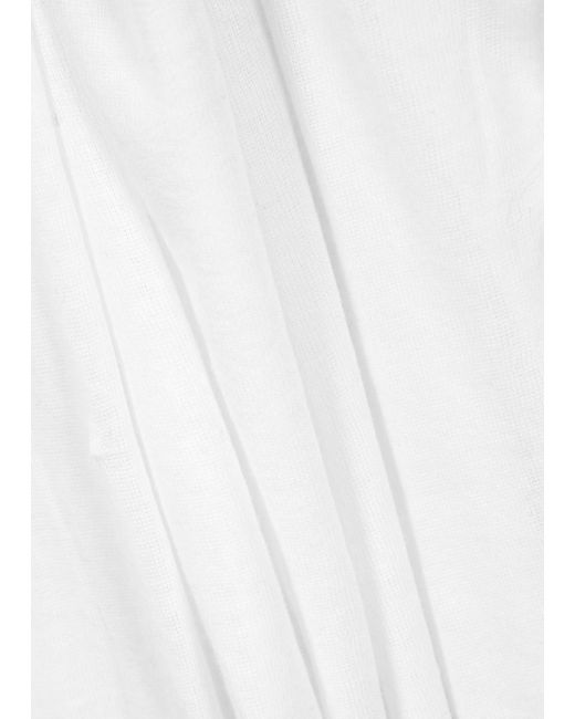 American Vintage White Massachusetts Cotton Top