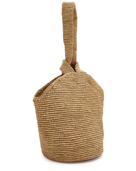 Sensi Studio Natural Straw Top Handle Bag