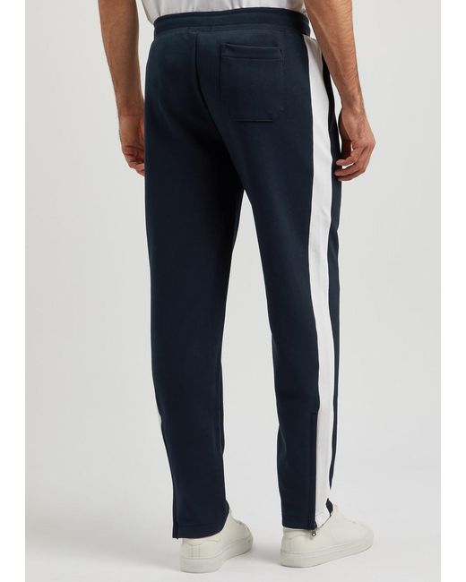 Polo Ralph Lauren Blue Striped Cotton-blend Sweatpants for men