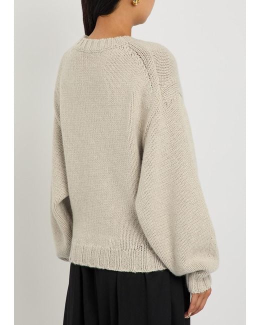 Khaite Natural Gemma Cashmere Jumper