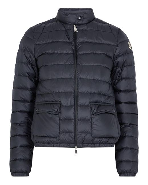 Moncler Blue Lans Quilted Shell Jacket