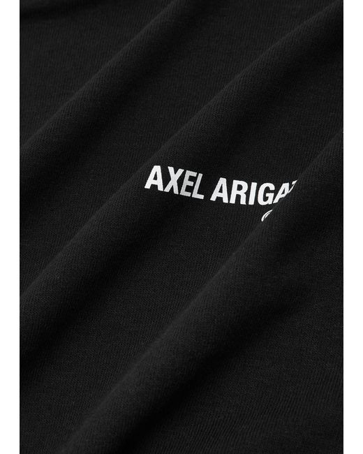 Axel Arigato Black Legacy Logo-print Cotton T-shirt for men