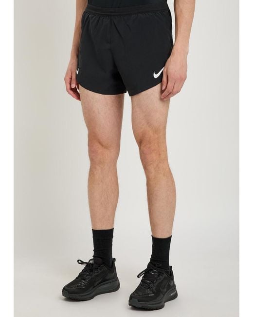 Nike Black Aeroswift 4" Dri-Fit Adv Running Shorts for men