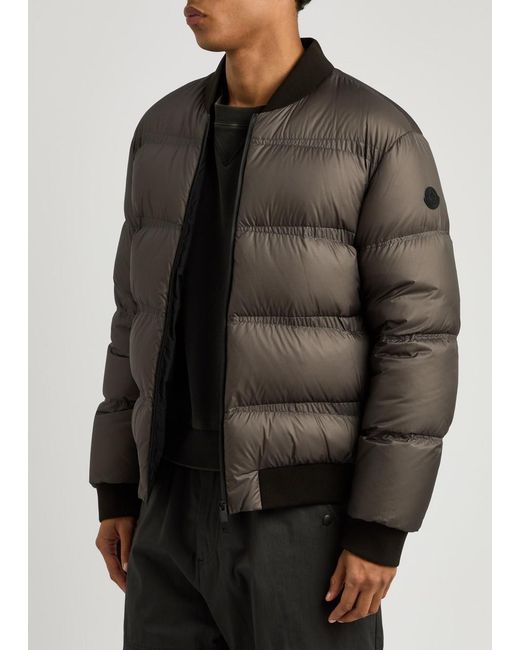 【希少】 MONCLER Vioz quilted down bomber jacket ダウン Moncler Vioz Quilted Down Bomber Jacket In Black | ModeSens