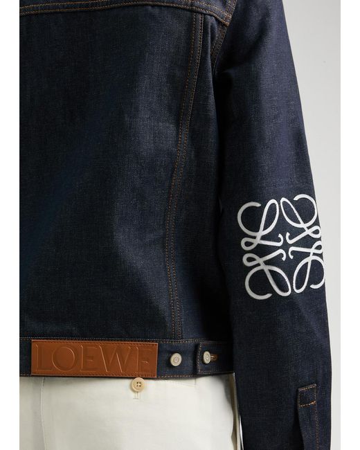 Loewe Blue Anagram Denim Jacket