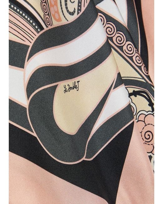 LaDoubleJ White Printed Scarf