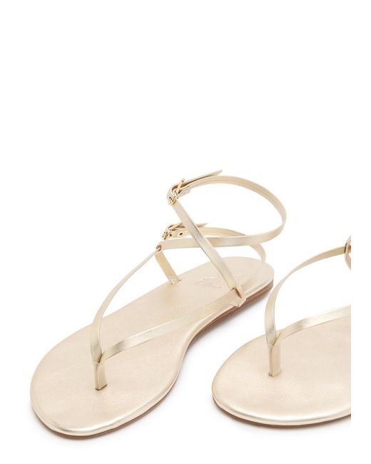 Ancient Greek Sandals White Kallisti Leather Sandals