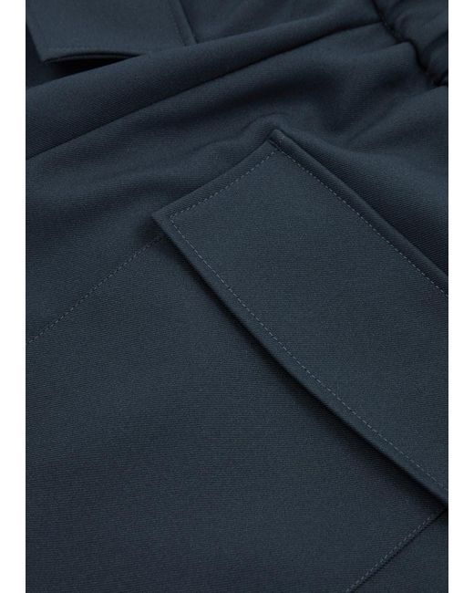 Jil Sander Blue Tapered-leg Twill Trousers for men