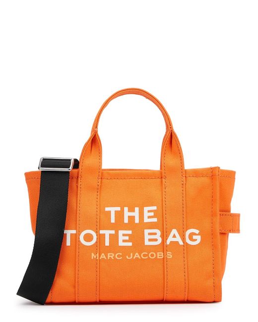 Marc Jacobs The Tote Mini Orange Canvas Tote Lyst