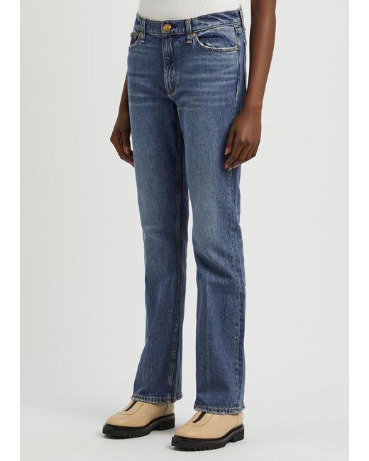 Rag & Bone Blue Payton Straight-leg Jeans
