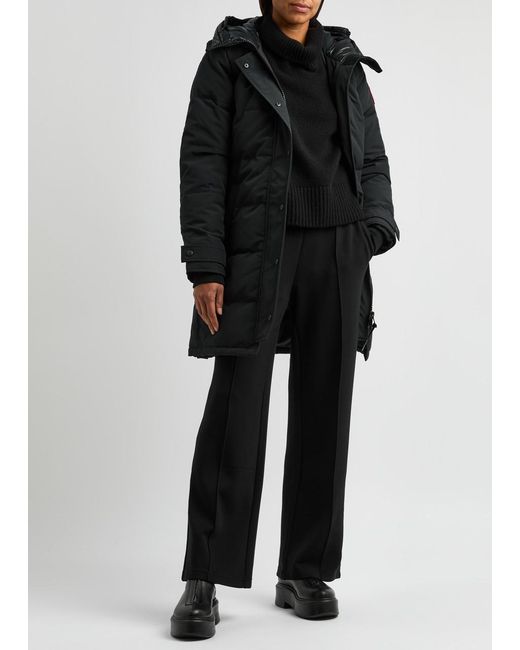 Canada Goose Black Shelbourne Hooded Arctic-Tech Parka