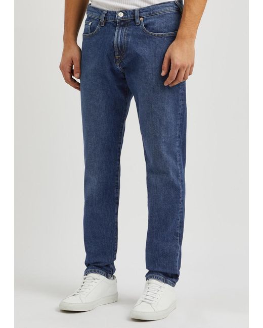 PS by Paul Smith Blue Tapered-leg Jeans for men