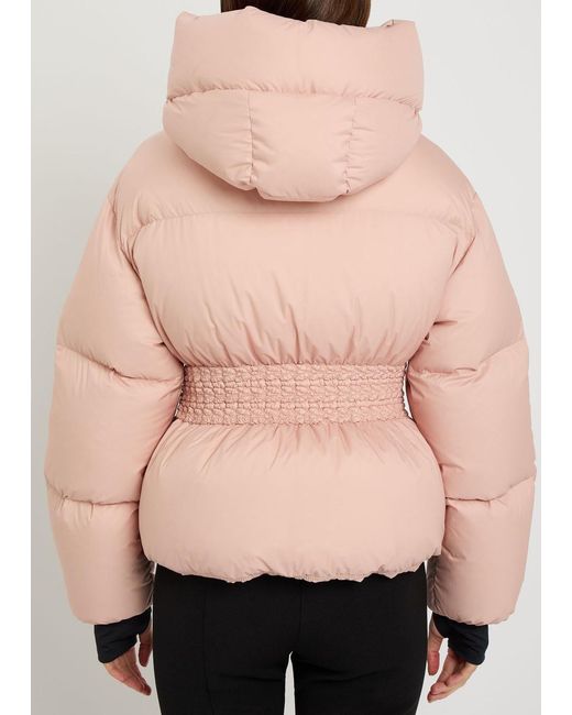 Moncler Pink Wollemi Padded Nylon Ski Jacket