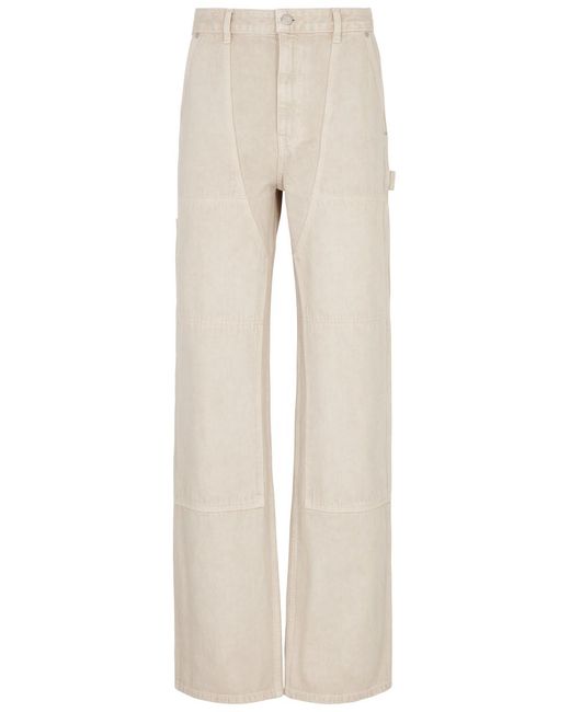 Helmut Lang Natural Carpenter Straight-leg Jeans