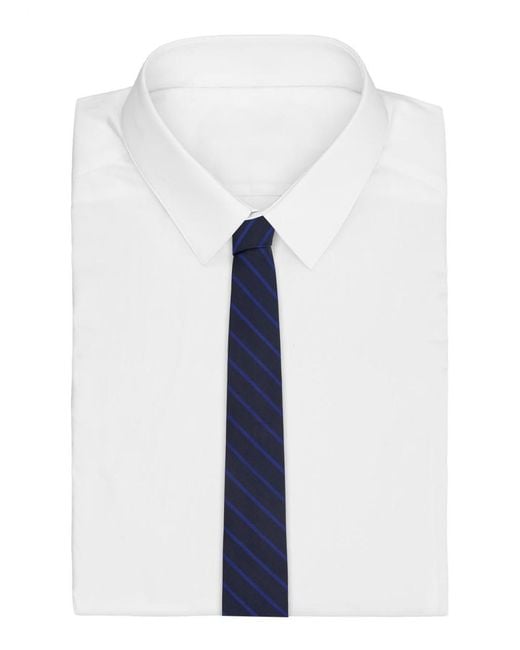 Gant Blue Yale Striped Silk Tie for men