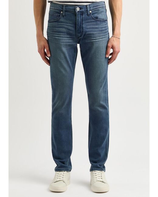 PAIGE Blue Lennox Slim-Leg Jeans for men