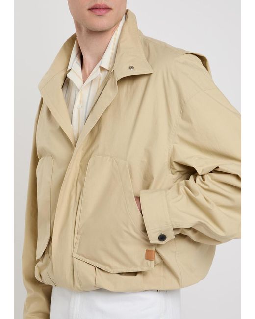 Calvin Klein Natural Donald Patch-Pocket Cotton Jacket for men