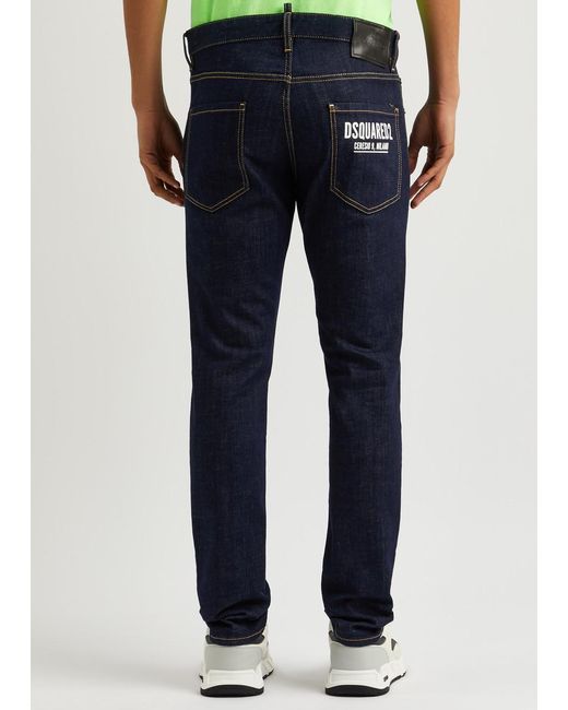 DSquared² Blue Cool Guy Slim-leg Jeans for men