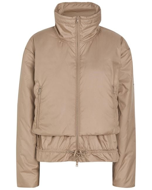 Stella McCartney Brown Adidas X Liner Padded Shell Jacket