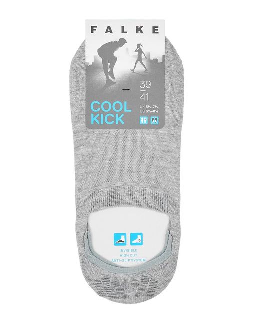 Falke White Cool Kick Trainer Sock