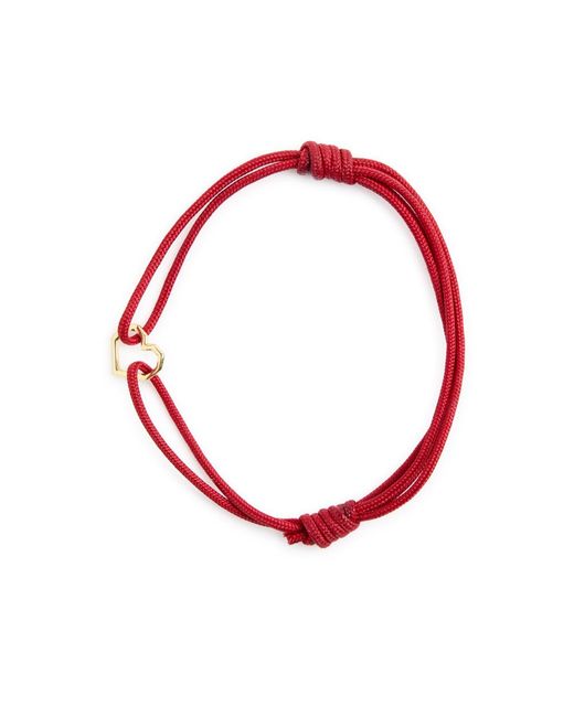 Aliita Red Mini Corazon Cord Bracelet