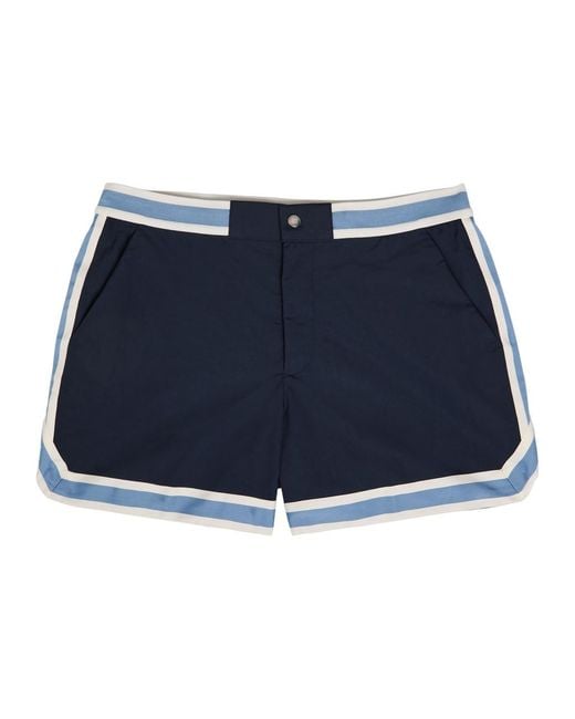 CHE Blue Baller Nylon Swim Shorts for men