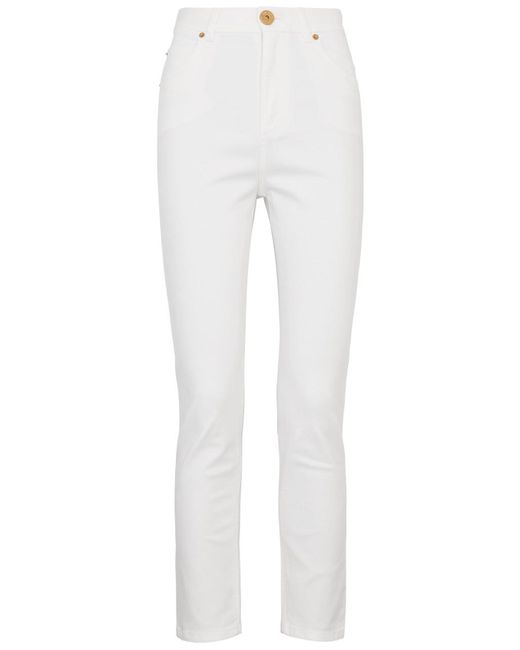 Balmain White Slim-leg Jeans for men