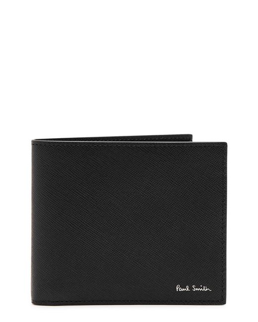 Paul Smith Black Logo Leather Wallet for men