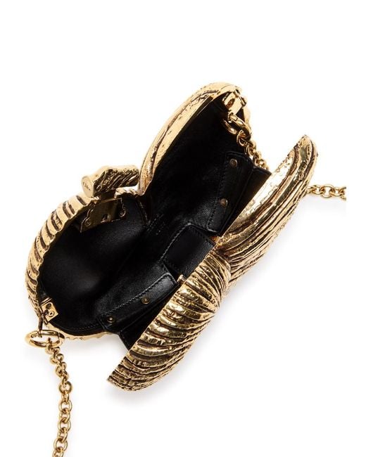 Chloé Metallic Sea Treasures Shell Box Clutch