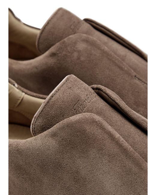 Aurélien Brown Aur3 Suede Sneakers for men